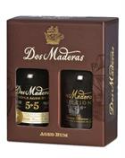 Dos Maderas Giftbox 5+5 years old og Seleccion Caribbean Ron Añejo Rum 2x20 cl